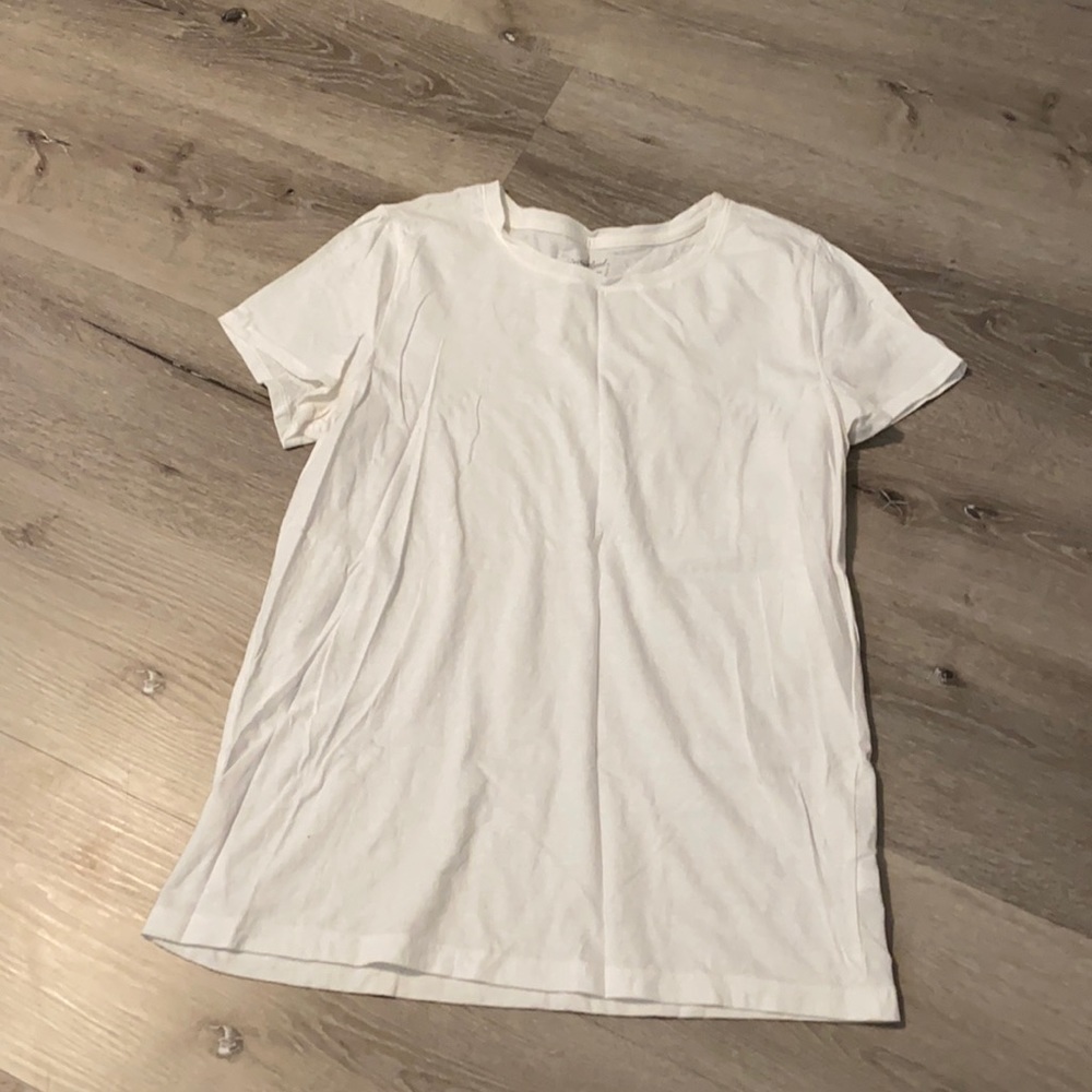Plain white top